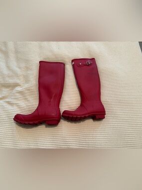 Hunter Red Rain Boots